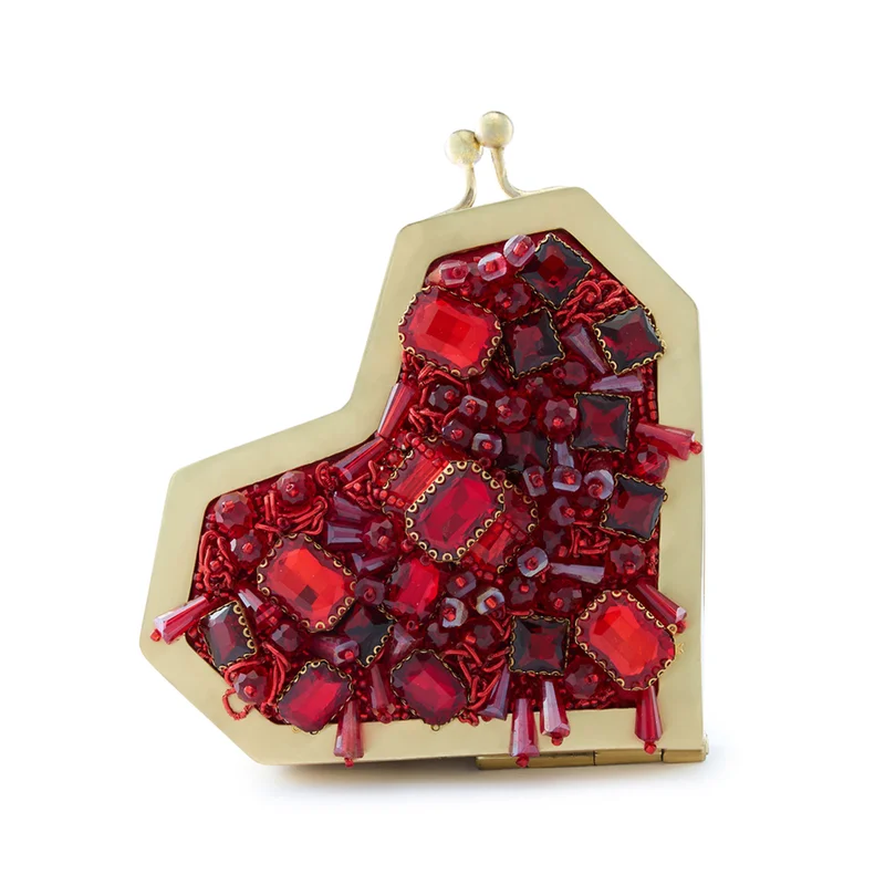 Anaar  Anaar SCARLET SLINGETTE Crystal & Stone Embellished Clutch Bag for Women | Best Price UAE