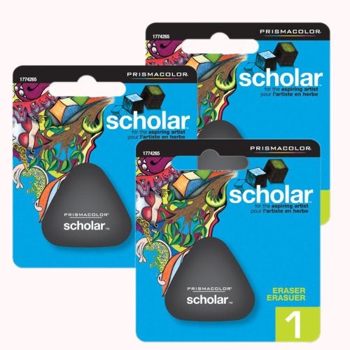 Prismacolor Scholar Pencil Eraser (Pack of 3) - Image 4
