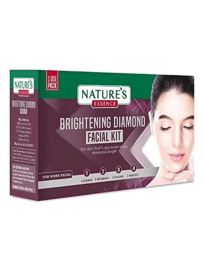 Generic Nature'S Essence Brightening Diamond Facial Kit, 52Gm+65Ml  - Image 1
