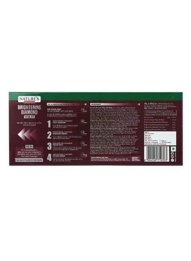 Generic Nature'S Essence Brightening Diamond Facial Kit, 52Gm+65Ml  - Image 2