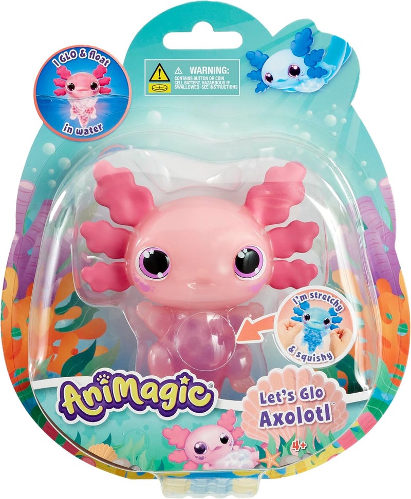 Goliath Animagic Lets Glo Axolotl Pink - Image 1