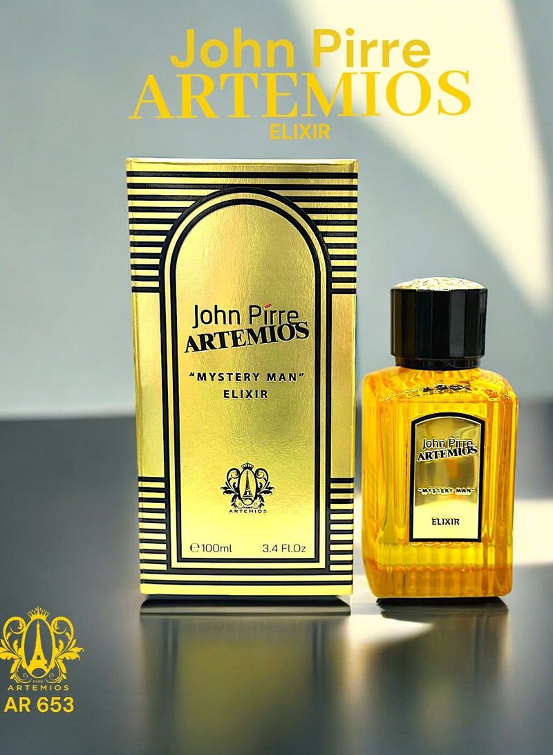 ARTEMIOS JOHN PIRRE MYSTERY MAN ELIXIR 100ML EDP - Image 3