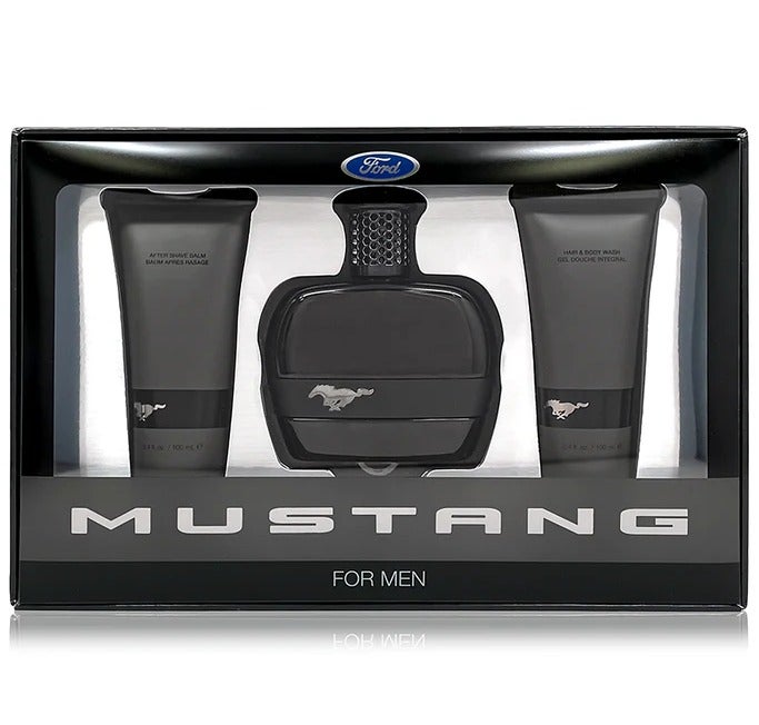 فورد موستانج أسود للرجال، 3 قطع، 100 مل - Image 1