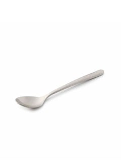 Life Smile 12pcs Cutlery Set, 18/10 Stainless Steel, Flatware Set, 12pcs Tea Spoon, Matte Silver, for Home Kitchen, Matte Polished - Dishwasher Safe  - Image 3