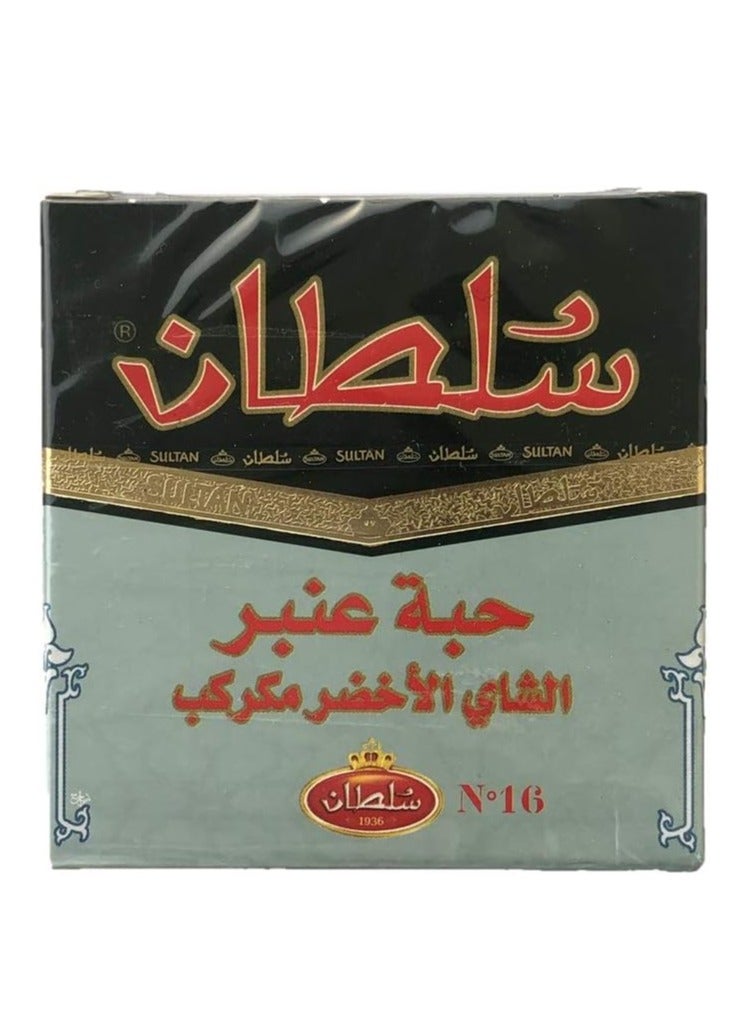 سلطان حبة عنبر الشاي الاخضر  200 جرام - Image 1