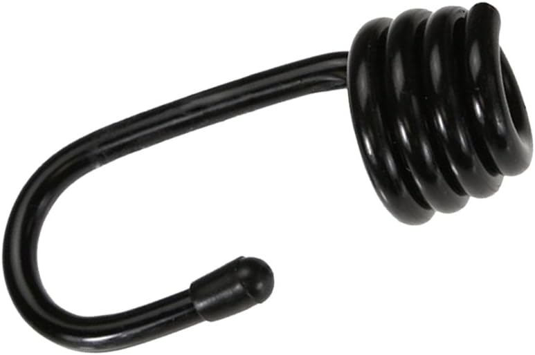 klarako 10 Pieces/Set Heavy Duty Plastic Coated Steel Wire Hooks for 8mm Dia. Elastic Bungee Rope Shock Cord Multi use Tool Boating Accessories - Image 4