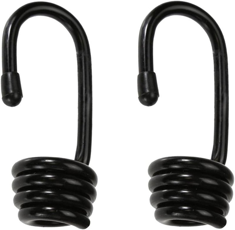 klarako 10 Pieces/Set Heavy Duty Plastic Coated Steel Wire Hooks for 8mm Dia. Elastic Bungee Rope Shock Cord Multi use Tool Boating Accessories - Image 5
