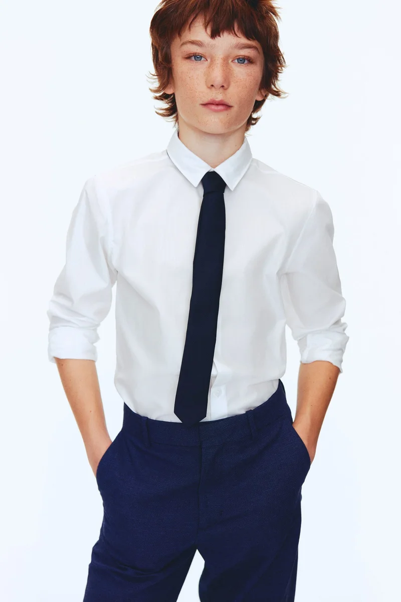 اتش اند ام قميص سهل الكي