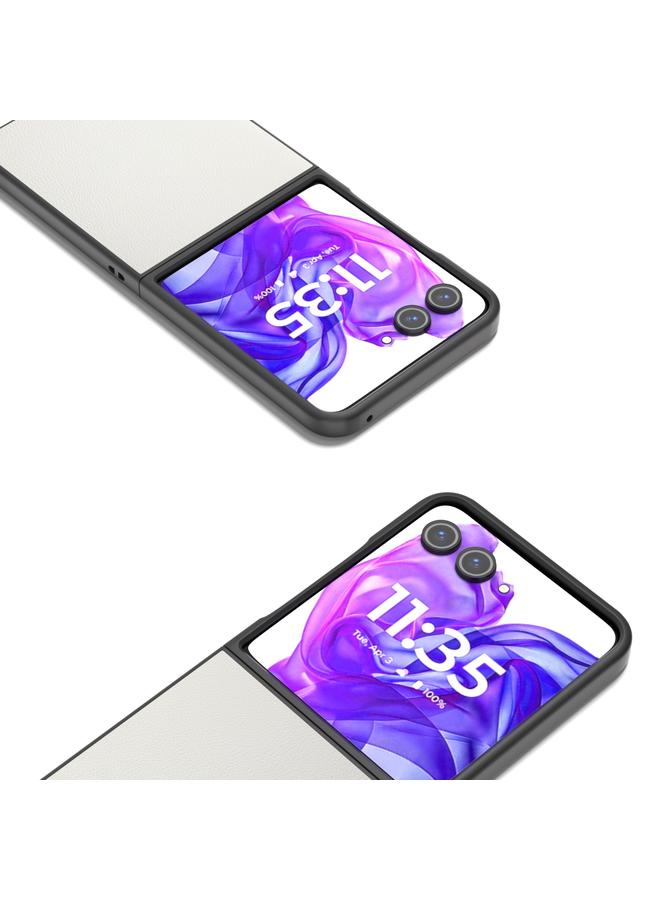 S-TOP Case For Motorola Razr 50 Ultra ABEEL Genuine Leather Elegant Phone Case - Image 2