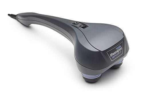Thumper Sport Percussive Massager Deep Tissue Home use Massage for Muscles Back Shoulders Neck Legs arms Portable Therapy Action Electric Handheld Massager with Long Handle