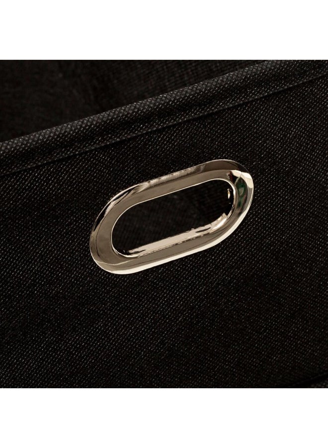 Five Simply Smart High-Quality and Durable Storage Box Black 15 x 31cm 160384J - Image 3