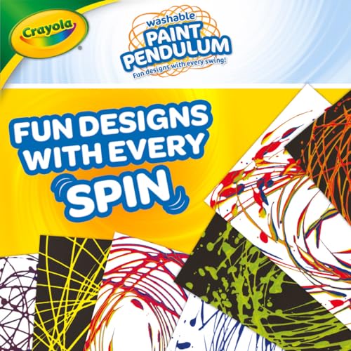 Crayola Paint Pendulum (30pcs), Washable Paint Kit, Kids Arts & Crafts, Art Toys for Girls & Boys, Gift for Kids, Ages 7+ - Image 5