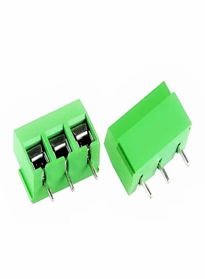 Robodo 3 Pin 5.08mm Pitch Plug-in Screw Terminal Block Connector (100 pcs) - Image 2
