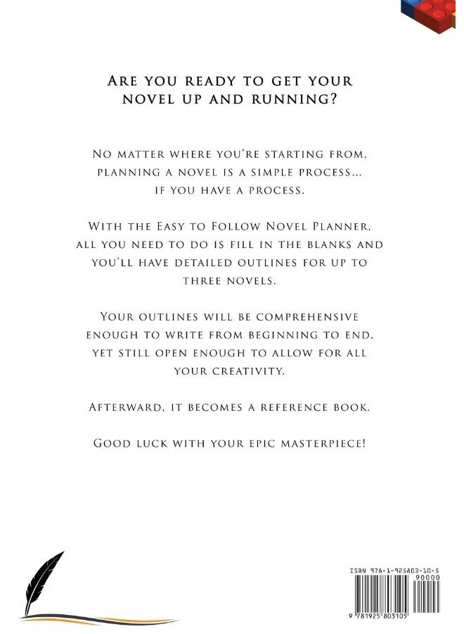 Novel Planner: A Workbook for Outlining up to Three Novels  - Image 2