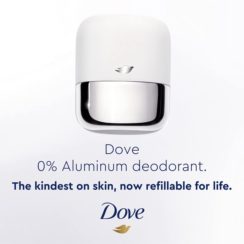 Dove Refillable Deodorant Refill Kit Deodorant For Women Coconut & Pink Jasmine 0% Aluminum 1.13 oz 2 Refills - Image 4