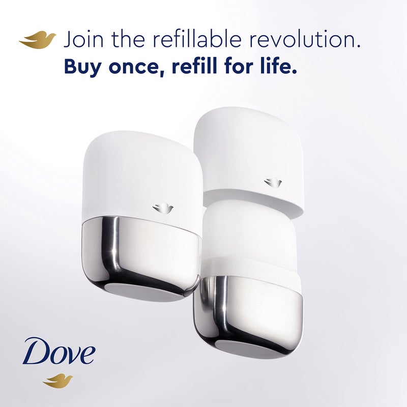 Dove Refillable Deodorant Refill Kit Deodorant For Women Coconut & Pink Jasmine 0% Aluminum 1.13 oz 2 Refills - Image 3