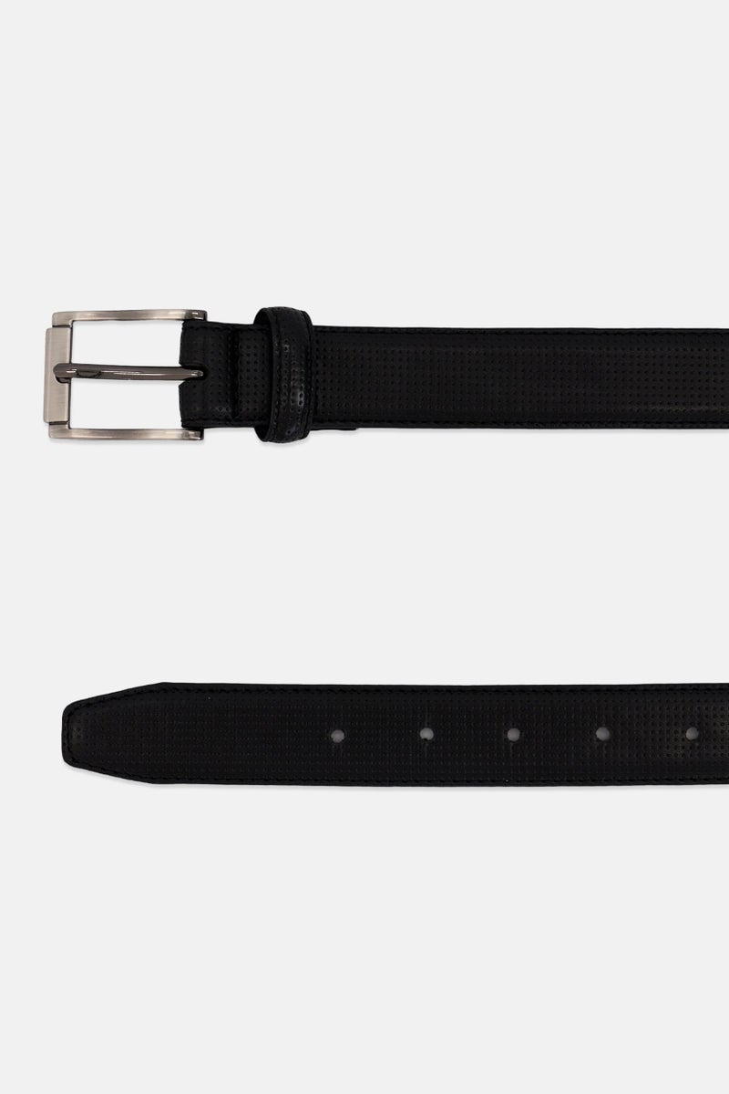 Kids Boy Leather Belt, Black