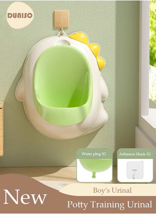 DUNISO Wall Mounted Baby Training Urinal, Portable Potty  Bathroom Trainer Standing Trainer for Baby Portable Emergency Urinal  for Boys Pee Training Tool  - Image 1