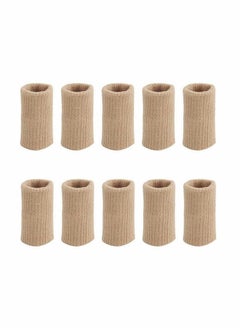 10x Finger Protector Sleeve, Arthritis Stretchy Support Sports Aid - Basketball Finger Guard