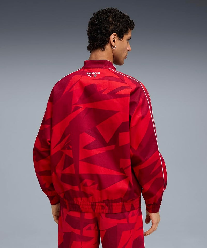 Puma | Ferrari 20 Years Men's T7 Padded Jacket | Rosso Corsa | M - Image 4