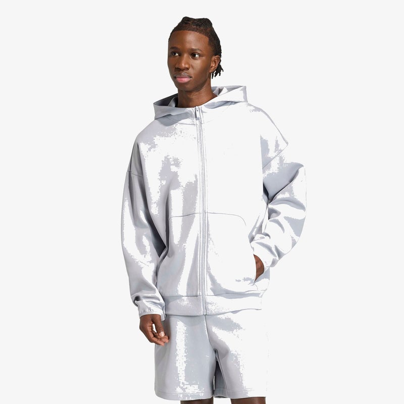 Adidas Future Icons Small Logo Full-Zip Hoodie - Image 2