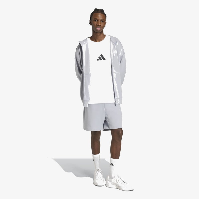 Adidas Future Icons Small Logo Full-Zip Hoodie - Image 4