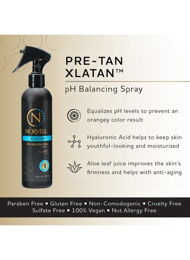 norvell Pre Sunless Tanning XLATAN pH Balancing Spray, 8 fl.oz. - Image 2