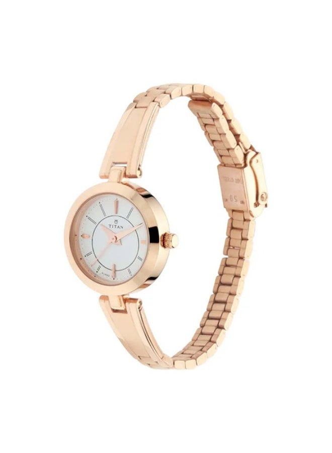 TITAN Silver Dial Metal Strap Watch - Image 2