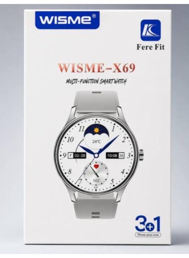 WISME WATCH X69 – Stylish Smartwatch with Bluetooth Calling & Advanced Fitness Tracking - Image 3
