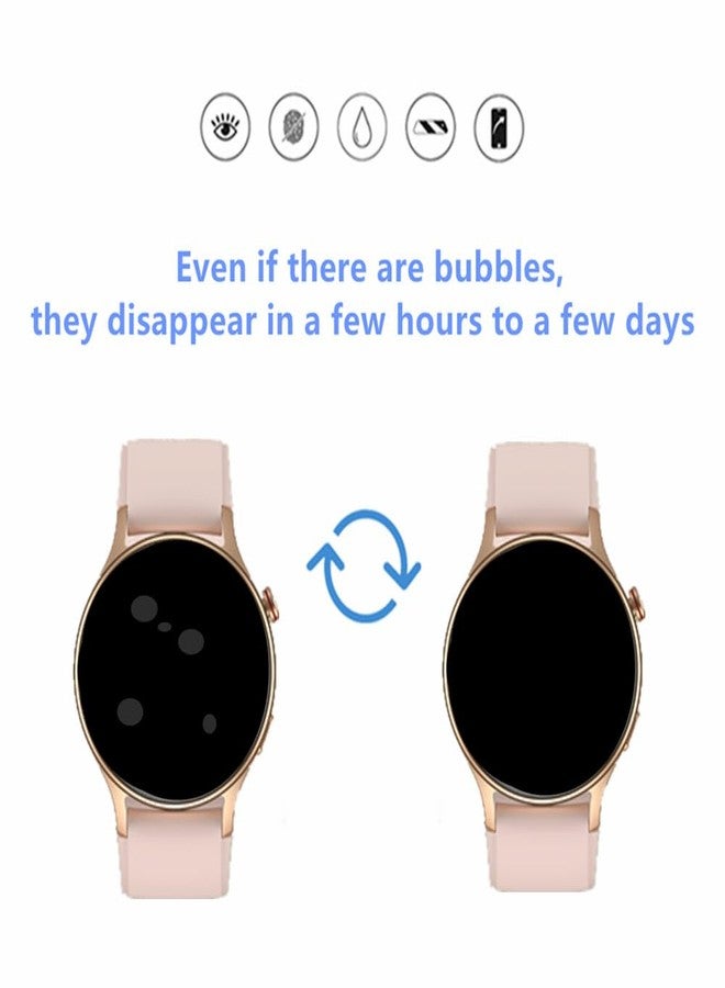 MIHENCE Screen Protector for AR-01 / GTX18 Smart Watch, TPU HD Protective Film Compatible for Fitpolo 1.3" Smartwatch/Compatible for aeac 1.32'' Smart Watch (6 PCS) - Image 2