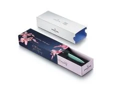Sheaffer Sheaffer Sentinel EIP E321 Green Matte Finish Ballpoint Pen with Chrome-Plated Trims and Heart-Shaped Clip Emblem