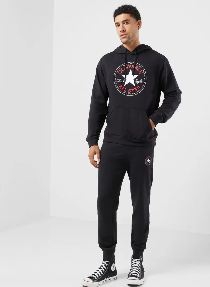 CONVERSE Standard Fit Center Front Large Chuck Patch Sweatpants