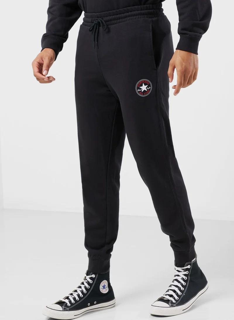 CONVERSE Standard Fit Center Front Large Chuck Patch Sweatpants