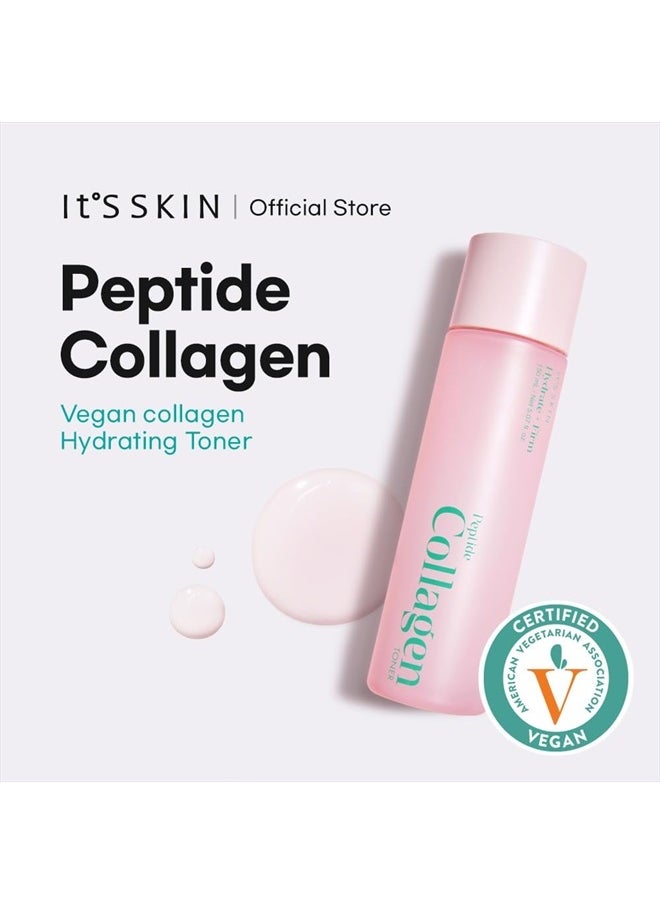 Its Skin - It's Skin Peptide Collagen Toner 5.07 Fl Oz | Moisturizing Toner with Organic Collagen Peptides | Hydrating Toner for Sensitive Skin | Organic Skin Care & Face Brightening Toner | K Beauty Toner - Image 1