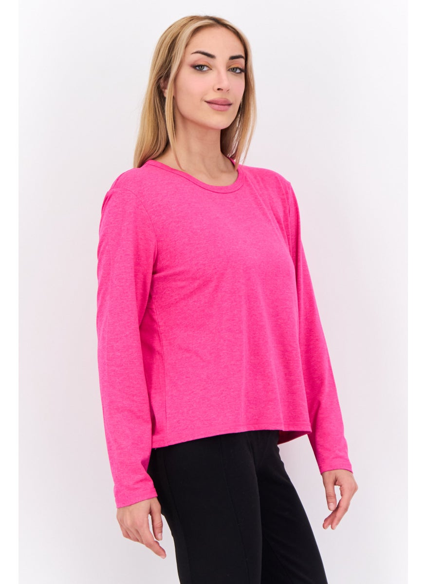 Women Relaxed Fit Long Sleeve Outdoor Top, Pink - pzsku/ZFFA2062B2075D8825DABZ/45/_/1738161736/1d6ff3ec-02e5-4326-99e3-08d5ff7c9a53