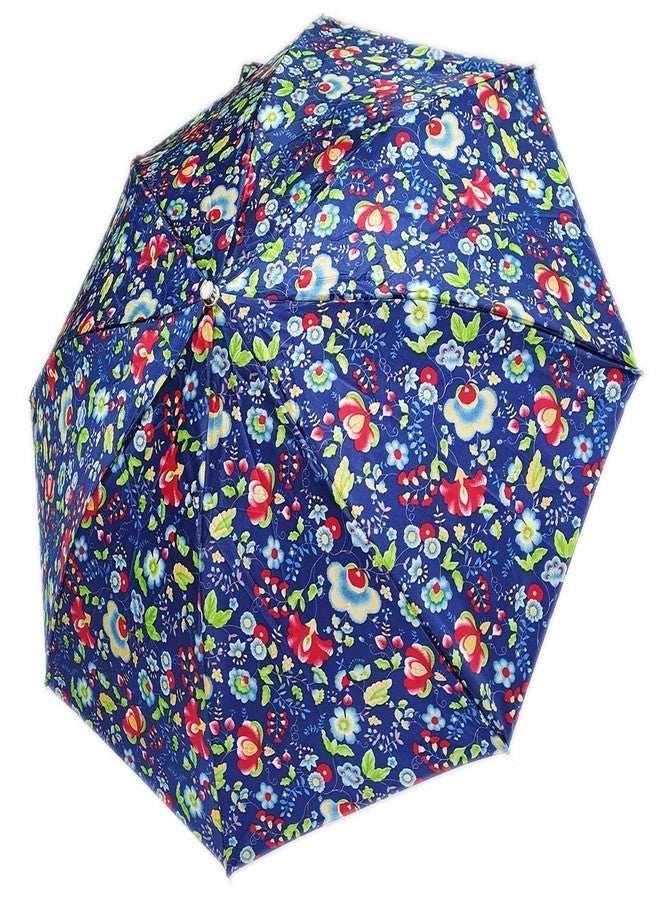 RAINPOPSON 2 Fold Printed Big Size Stylish Umbrella for Women & Men UV Protection Office Umbrella Combo for Girls (Multicolor Printed) - Set of 2 (UM-269) - Image 5