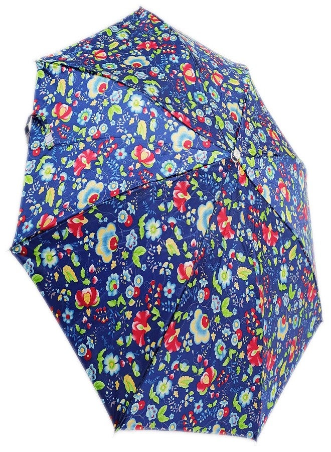 RAINPOPSON 2 Fold Printed Big Size Stylish Umbrella for Women & Men UV Protection Office Umbrella Combo for Girls (Multicolor Printed) - Set of 2 (UM-269) - Image 3