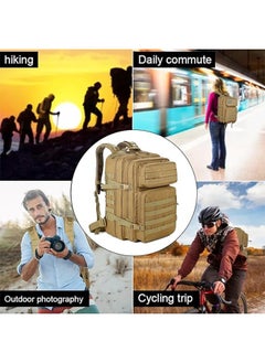 45L Military Tactical Backpack for Men and Women, Waterproof Large Army 3 Day Assault Pack Molle Bag Shoulder Backpacks for Outdoor Traveling Camping Hiking Trekking - pzsku/ZFFA23B9B5AAEECC1BB38Z/45/_/1736388799/b05a1997-cf6a-48f4-8bbf-0962a94a43cc