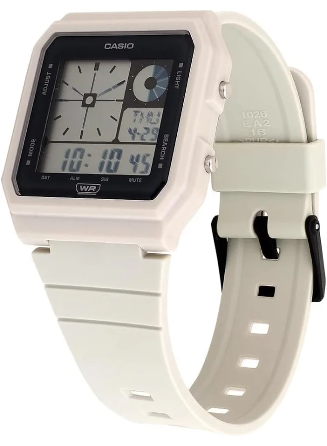 CASIO Men's Resin Digital Watch LF-20W-8ADF - 33.7 mm