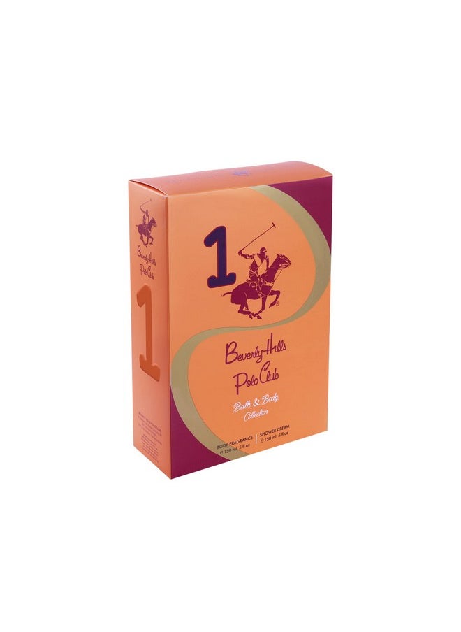 BEVERLY HILLS POLO CLUB Gift Set No.1 (Women'S) Body Mist 150Ml + Shower Cream 150Ml  - Image 3