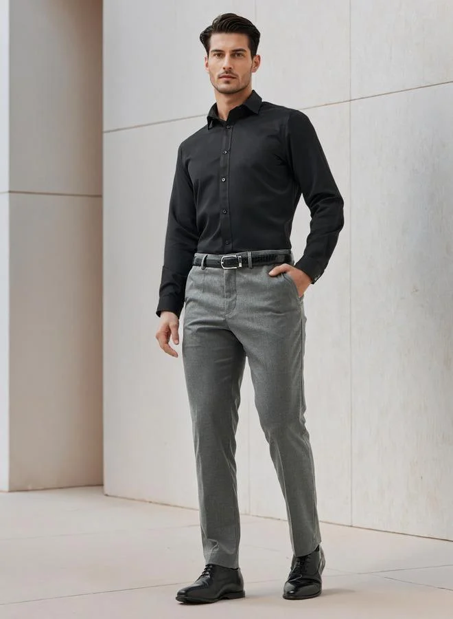 Splash FAV Regular Fit Dobby Formal Shirt