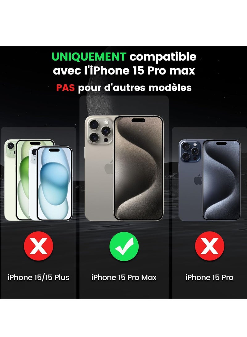 ELTRAZONE CamShield Pro Cover Case for iPhone 15 Pro Max (6.7", 2023) – Premium Lens Protection & Sleek Design - Image 2