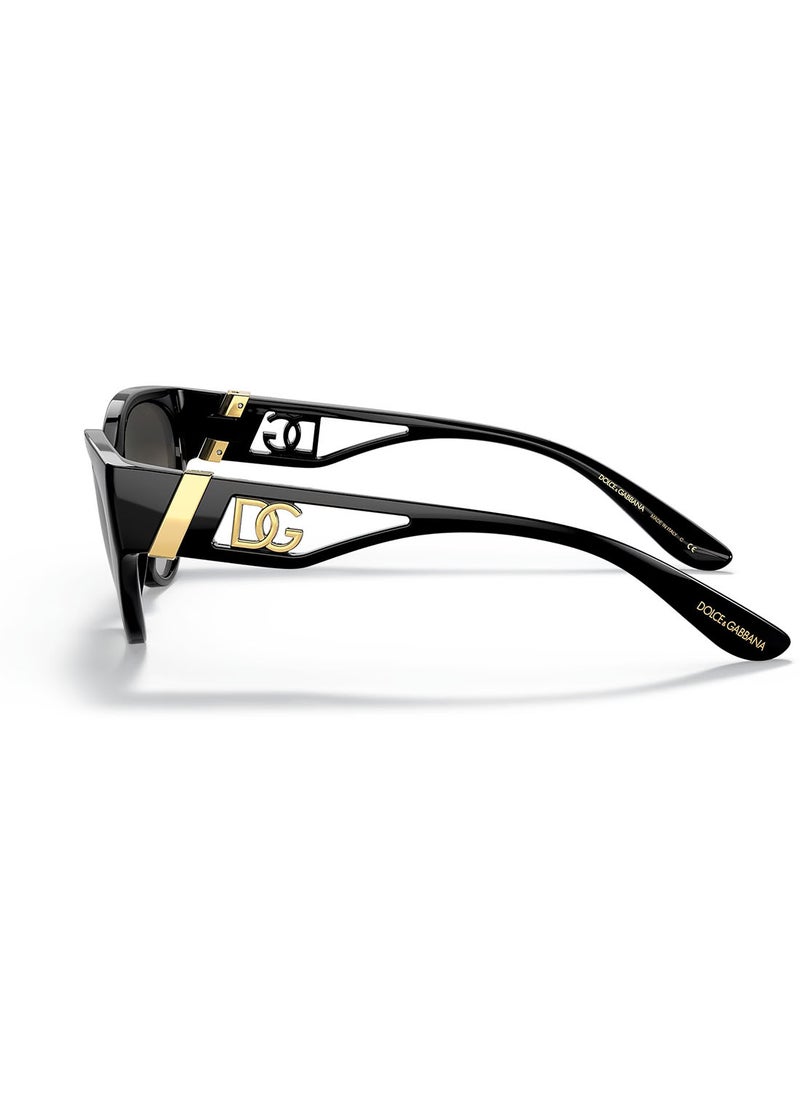 Dolce & Gabbana - Women's Cat Eye Shape Sunglasses - DG 6146 5018G 54 - Lens Size: 54 Mm - Image 1