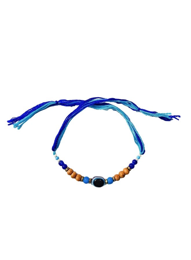 ATHZ Men Rakhi combo Set bracelet Multi-color Bead Rakhi for Men and Boys (4 Combo Set) - Image 3