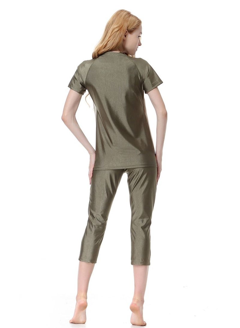 Loquat Muslim lady traditional fashion swimwear swimsuit - Image 2