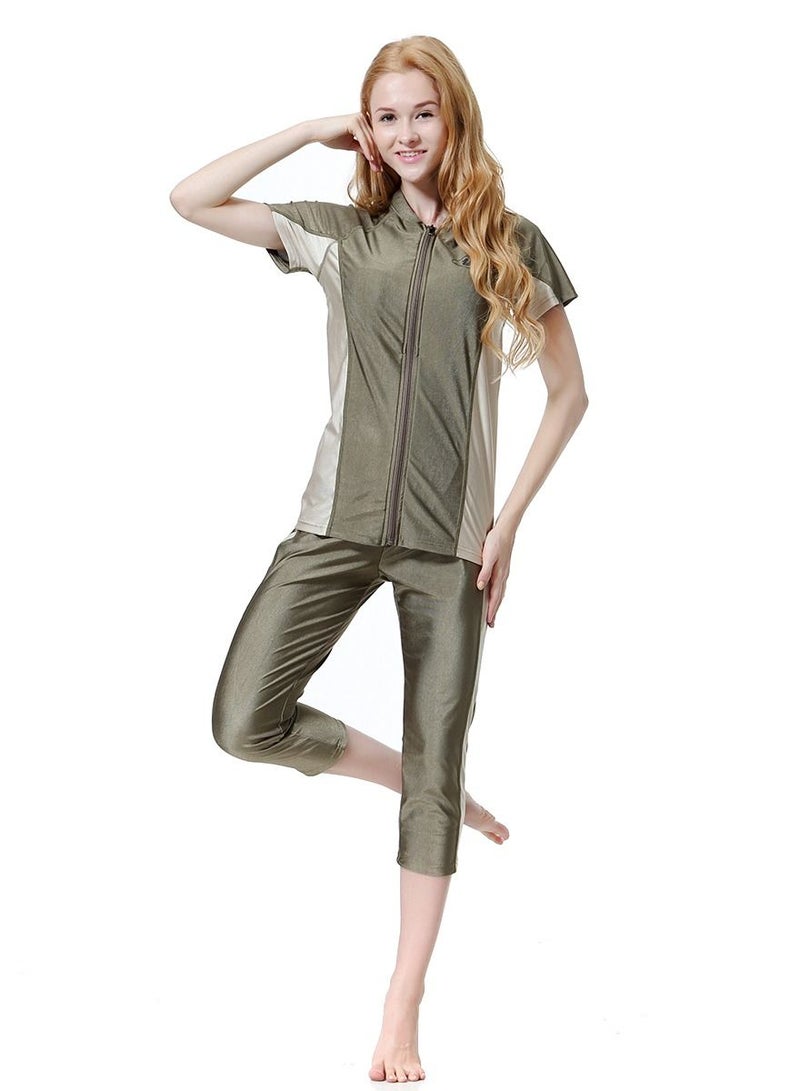 Loquat Muslim lady traditional fashion swimwear swimsuit - Image 3