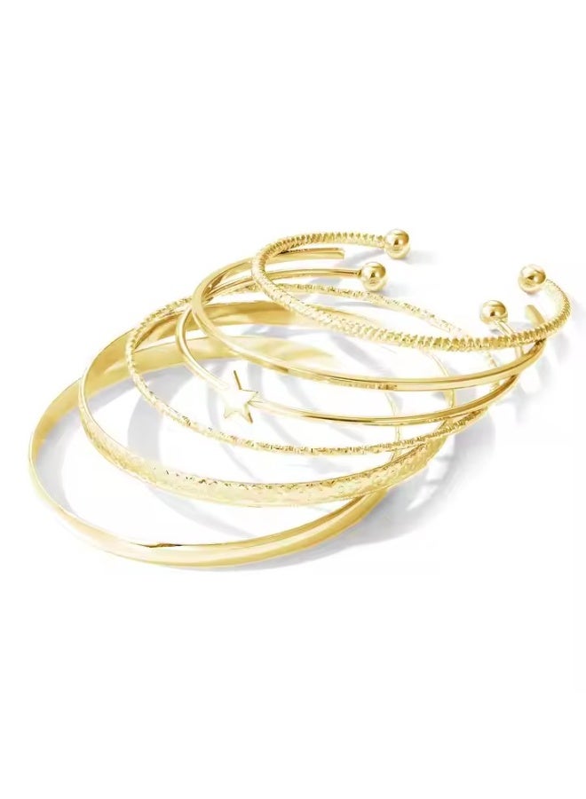 6PCS Chic Bracelets Mix And Match For Daily Outfits Party Accessories Adjustable Jewelry - Image 3