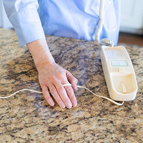 iSoHo Phones Telephone Cords for Landline Phones - Telephone Cords for Landline Into Wall Jack - Superb Sound Quality + Sturdy Materials - Bone Ivory - Compatible with Devices w/a Phone Jack (15ft Phone Cord) - Image 4