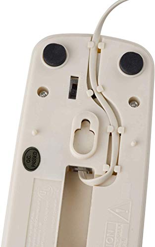 iSoHo Phones Telephone Cords for Landline Phones - Telephone Cords for Landline Into Wall Jack - Superb Sound Quality + Sturdy Materials - Bone Ivory - Compatible with Devices w/a Phone Jack (15ft Phone Cord) - Image 2