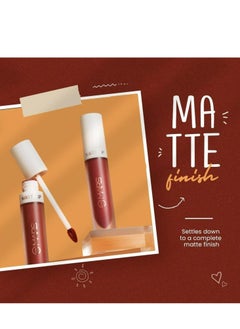 Mars MARS Matte Liquid Lip Color | Long Lasting | Non-Transfer & Waterproof Lipstick for Women (4.5 ml) (09-Heart Thief)  - Image 4